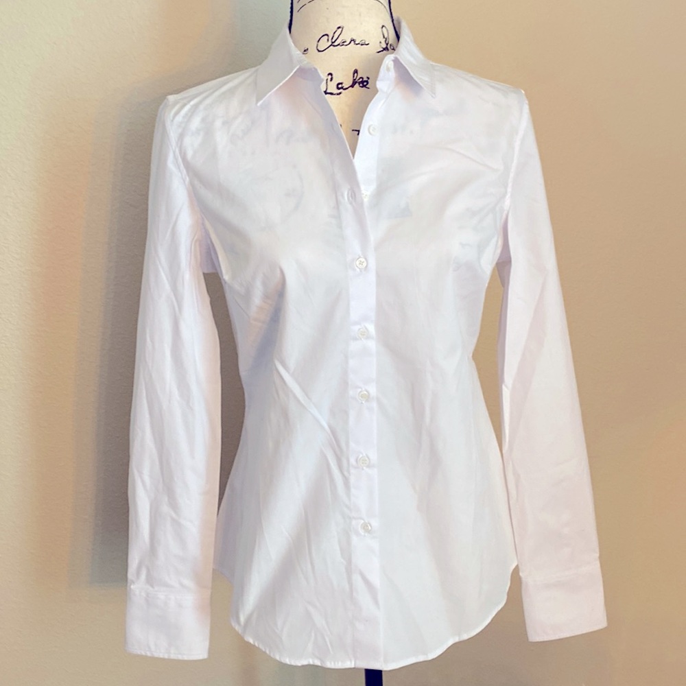 Perfect White Button Down Shirt - image 1